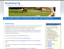 Tablet Screenshot of husdranering.n.nu